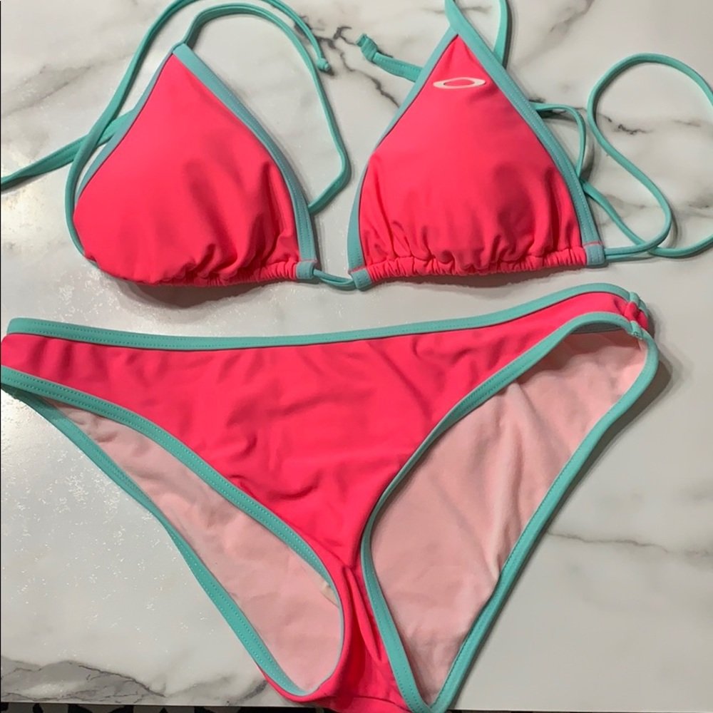 Oakley Pink Teal bikini